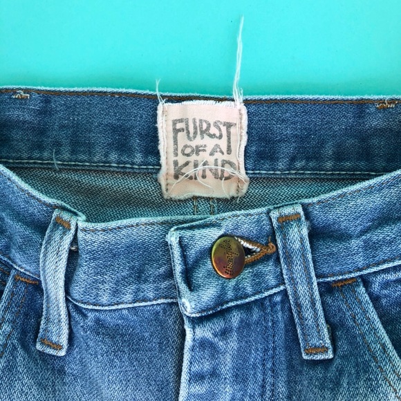 ❌SOLD❌ LF Denim Shorts Furst of a Kind - Picture 3 of 4